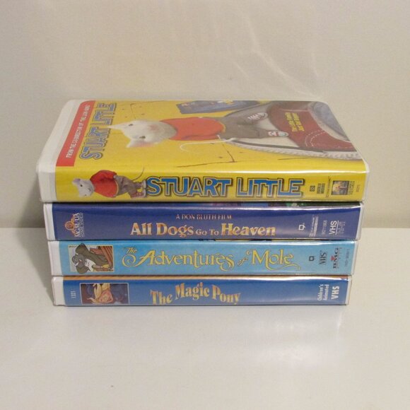 VHS Tapes - 4 Animal Stories - Picture 1 of 16